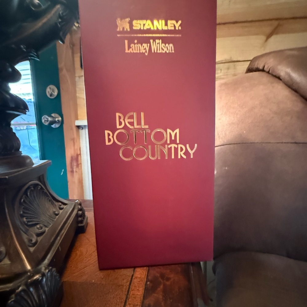 Stanley Maroon Bell Bottom Country Tumbler